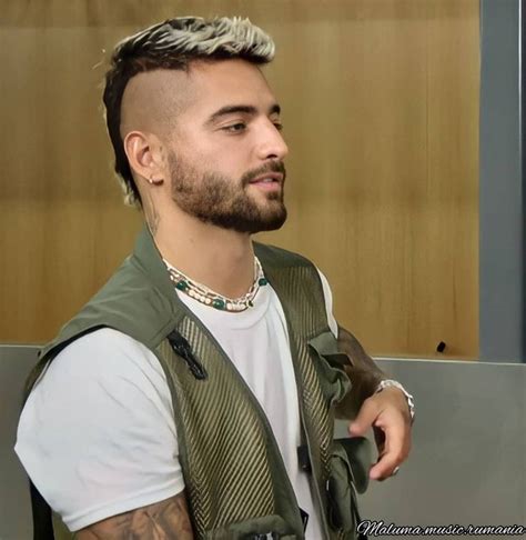 maluma mohawk haircut.